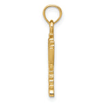14k Menorah Pendant