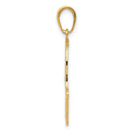 14K Filigree Chamseh Pendant