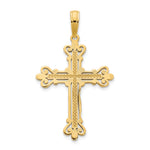 14k Fancy Cross Pendant
