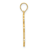 14k Cross Charm