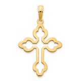 14k Cross Charm