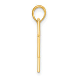 14k Polished Cross Pendant