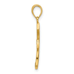 14k Fancy Cross Charm
