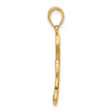 14k Fancy Cross Charm