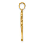 14KY Fancy Cross Charm