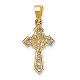 14k Celtic Cross Pendant