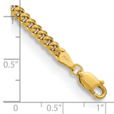 14k 3.5mm Solid Miami Cuban Chain