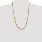 14k 4.3mm Solid Miami Cuban Chain