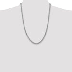 14k White Gold 4.3mm Solid Miami Cuban Chain