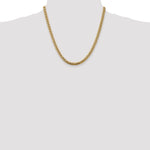 14k 5mm Solid Miami Cuban Chain