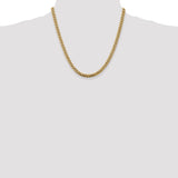 14k 5mm Solid Miami Cuban Chain