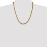 14k 5mm Solid Miami Cuban Chain