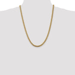 14k 5mm Solid Miami Cuban Chain