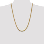 14k 5mm Solid Miami Cuban Chain