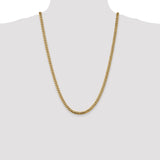 14k 5mm Solid Miami Cuban Chain