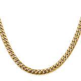 14k 5mm Solid Miami Cuban Chain