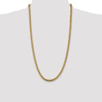 14k 5mm Solid Miami Cuban Chain