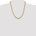 14k 5.5mm Solid Miami Cuban Chain