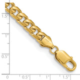 14k 6.25mm Solid Miami Cuban Chain
