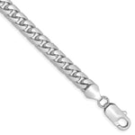 14k White Gold 6.25mm Solid Miami Cuban Chain