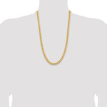 14k 6.75mm Solid Miami Cuban Chain