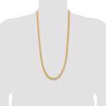 14k 6.75mm Solid Miami Cuban Chain