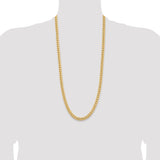 14k 6.75mm Solid Miami Cuban Chain