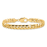 14k 8mm Solid Miami Cuban Chain