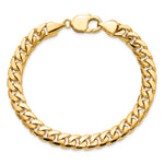 14k 8mm Solid Miami Cuban Chain
