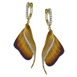 Earring in 18k Gold with Diamonds