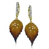 Earring in 18k Gold with Diamonds