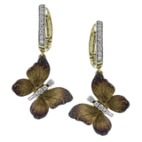 Earring in 18k Gold with Diamonds