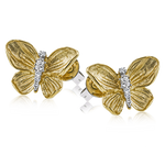 Earring in 18k Gold with Diamonds