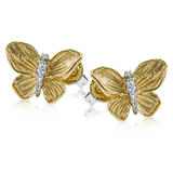 Earring in 18k Gold with Diamonds