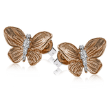 Earring in 18k Gold with Diamonds