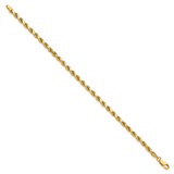 14k 3.5mm Semi-solid D/C Rope Chain