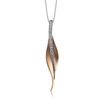 Pendant in 18k Gold with Diamonds