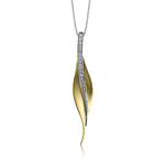 Pendant in 18k Gold with Diamonds