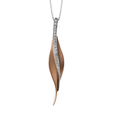 Pendant in 18k Gold with Diamonds