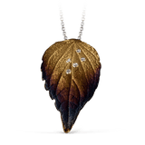 Pendant in 18k Gold with Diamonds