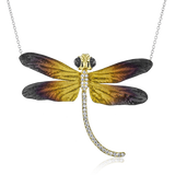 Pendant in 18k Gold with Diamonds