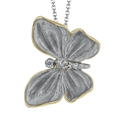 Pendant in 18k Gold with Diamonds