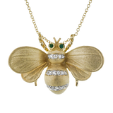 Pendant in 18k Gold with Diamonds