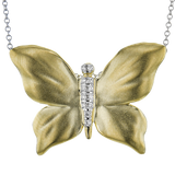 Pendant in 18k Gold with Diamonds