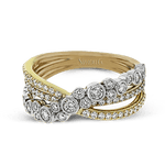 Right Hand Ring in 18k Gold with Diamonds