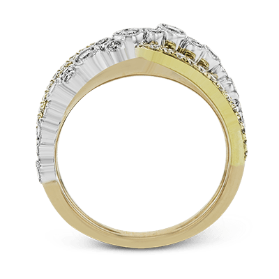 Right Hand Ring in 18k Gold with Diamonds