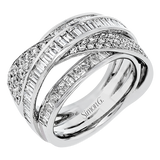 Right Hand Ring in 18k Gold with Diamonds