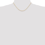 14k 1.5mm Ultra D/C Lightweight Rope Chain