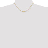 14k 1.5mm Ultra D/C Lightweight Rope Chain