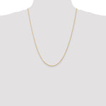 14k 1.5mm Ultra D/C Lightweight Rope Chain